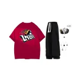 Красный комплект одежды (включает сумку через плечо и ожерелье)