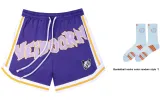 Пурпурные носки Lakers для баскетбола