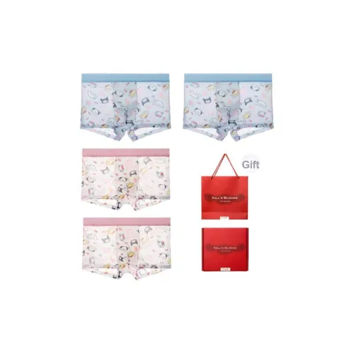 Maiden House Ice Silk Красный Коробка Набор [Seagull Синий + Seagull Синий + Seagull Белый + Seagull Белый] Мужской Подарочный Набор Трусов