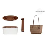 ❤Fiona24[2-Piece Set] Коричневый плечевой ремень + вкладыш (легкий, водонепроницаемый)