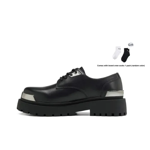 PCLP Мужские повседневные туфли Low Top Черные Унисекс