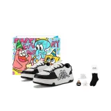 Белый/Черный (Черный Тигр Сумка для покупок + Носки)