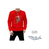 Красный с флисовой подкладкой