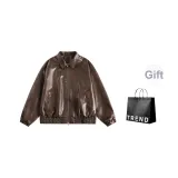 Коричневый, утолщенный