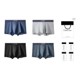 Темно-серый + Королевский синий + Светло-серый + Черный [51-шт. Набор из модального льна в подарочной коробке]