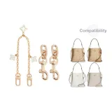 Золотистый двухкомпонентный комплект [Свинья нос 4,5 см*2 + декоративная цепь 40 см]