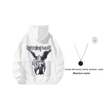 White (В комплекте с модным ожерельем)