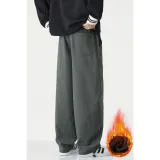 Серый с флисовой подкладкой