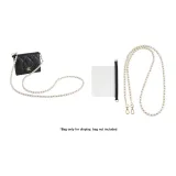 Картхолдер Прозрачный Liner + 110 см Ромб Жемчужная цепь