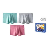 Подарочная коробка Набор из 3 штук (Озерно-голубой + Серебристо-серый + Лотос Красный)