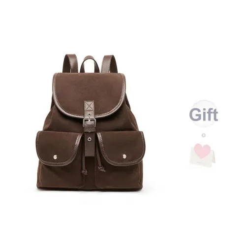 HARSON Рюкзак из синтетической кожи женский кофейный