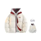 Бежевый (в комплекте с клетчатым свитшотом)