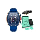 MF0399G Розовый корпус, синий резиновый ремешок [Ограниченный выпуск, набор для гонок]