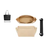 [Новый Улучшенный] Черный с серебряной застежкой, подушка для снятия давления на плечо + бежевый, с молнией, противоотскоковая подкладка