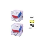 3+4 Уровень Магнитные Волшебные Кубики Многоцветные [Включает Основу + Штуцер + Логотип]