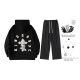 Black Set (В комплекте с модным ожерельем + сумка через плечо)