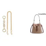 Амбра Белый Жемчуг Удлинитель Цепь + Золотистый Декоративная Цепь