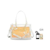 Белый Оранжевый Бабочка (Сияющий, как жемчужный блеск)