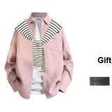 Розовый (в комплекте с брошь)