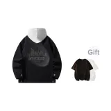 Black Hooded-K708 (В комплекте с футболкой)