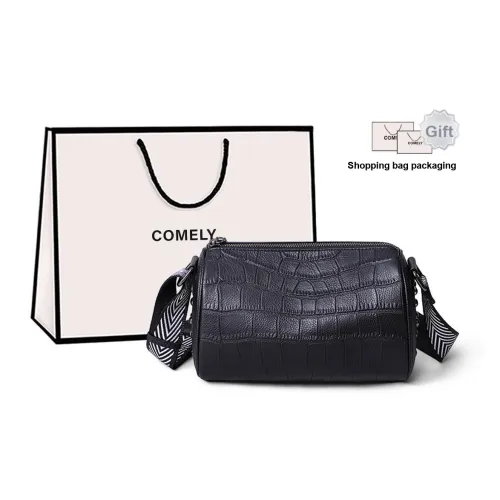 COMELY Коровья кожа с синтетической кожей подушка сумка на плечо стандартная женская