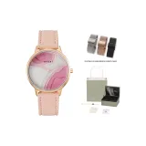 Розовый [Набор браслетов из стали]