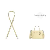 Желто-кремовый городской 15 через плечо с плечевым ремнем