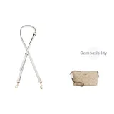 Через плечо, регулируемый, 94-123 см, белый