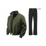 Стандартный армейский зеленый низ [бесплатно черные джинсы]