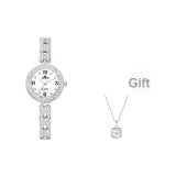 Лунно-белый (С подарком "Бьющееся сердце" ожерелье)