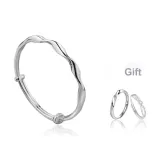 Браслет Mobius Twist с парными кольцами FOREVER LOVE