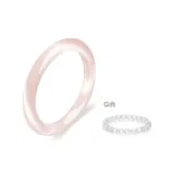 Браслет "Кошачий глаз" с персиково-розовыми бусинами + браслет "Кошачий глаз"