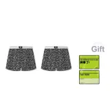 Темно-серый, леопардовый принт (2 шт)