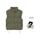 Зеленый + Резинка для волос включено