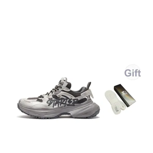 STARTER Remix 2K Low Топ Толстая подошва Кроссовки Унисекс Серый