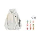 Флисовая подкладка, белый, серый, вереск, черный (в комплекте с случайной куклой, сувенирами и украшениями, 1 размер, 591)