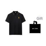 Черный (Желтый Поло Мячи) Сумка для покупок включена