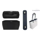 City33 Темно-синий Плечевые накладки 20,5 см + Черная подкладка