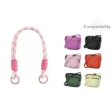 Розовый шнурок 31 см