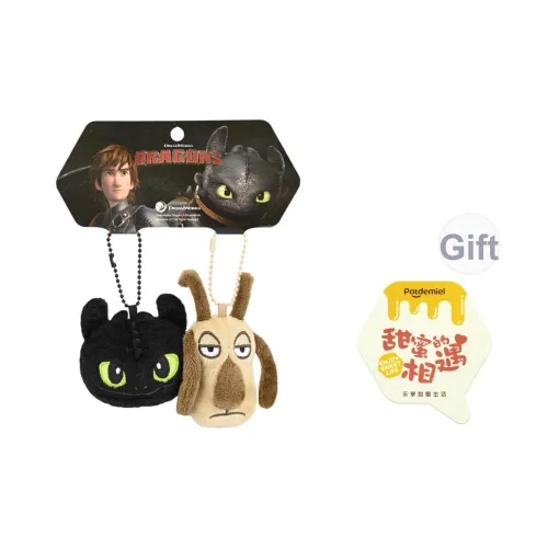 POTDEMIEL x UNIVERSAL Studios Беззубик Dragon Tamer Collection Ночной Демон Овца Комбинация Подвески аниме-тематики