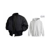 Черный топ [в комплекте с белым и серым худи]