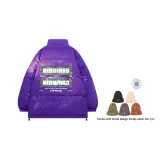 Фиолетовый (в комплекте с плюшевым шапкой)