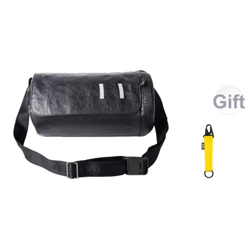 One Person's Planet ПВХ Сумка через плечо Средняя Унисекс Черная