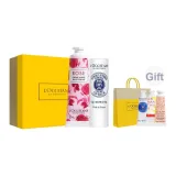 [Стиль C] Розовый крем для рук 30 мл + классический бальзам для губ 4,5 г + промо-товары