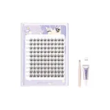 [Fine Черный Стержень] 10 рядов, ленивый, 3 шага, 100 кластеров + инструмент включен