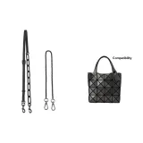 Черный Q застежка, регулируемый плечевой ремень + металлическая цепочка Lantern