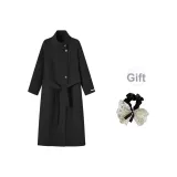 Чёрный + Резинка для волос (В комплекте с)