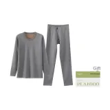 Светло-серый круглый вырез