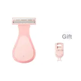 Розовый, Бабочка, Бритвы для удаления волос (Розовый), Мини кисть для туши, Заколка для завивки