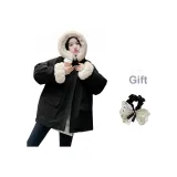 Чёрный + Резинка для волос (С подарками)